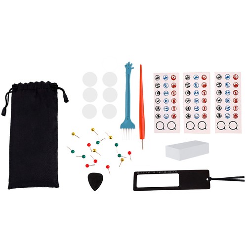 World Map Scratch Card Poster Best Gift for Traveler 23442 (with Accessories) (1)