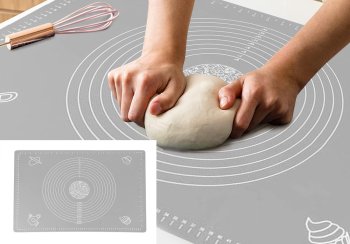 Non-slip Silicone Pastry Baking Dough Rolling Mat, 64x45 cm