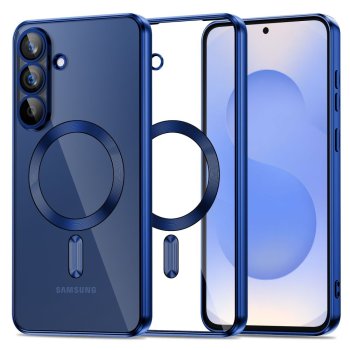 Tech-Protect MagFlex MagSafe Phone Case Cover Samsung Galaxy S25 FE - Navy Blue