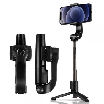 SPIGEN S610W Single Axis Smartphone Gimbal Wireless Selfie Stick Tripod, Black