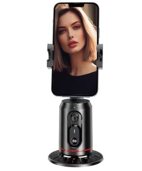 AI Tracking Tripod T-Phox iCircle with 360 Face Tracking, black
