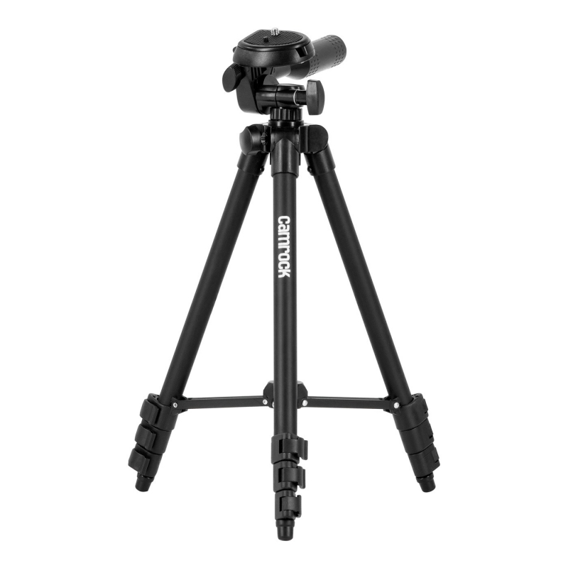Camrock TA10 Tripod for Cameras and Smartphones with Accessories 36-106 cm, Black (1)