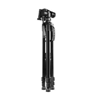 Puluz Tripod with 360° Head for Cameras and Smartphones 55-139 cm, Black