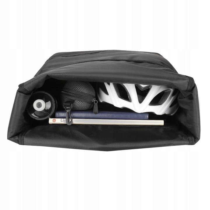 TRIZAND Waterproof Bicycle Bag Trunk Pannier 15L, Black (9)