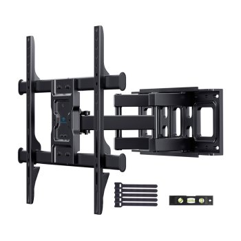 Full Motion TV Wall Mount Perlesmith PSPILFK1 37-85 Inch Screens, 60kg Load