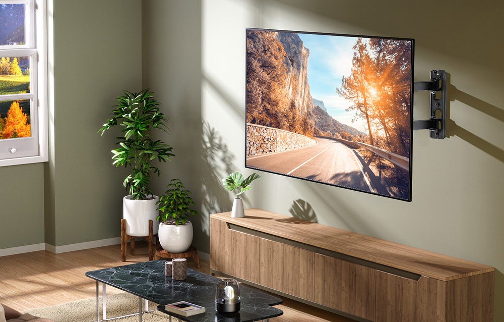 Perlegear PGMFK6 Full Motion TV Wall Mount 26-60" Screens, Max 45kg (2)