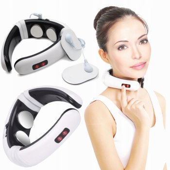 Neck Massager + Electric Muscle Stimulator (2 pcs) (EMS)