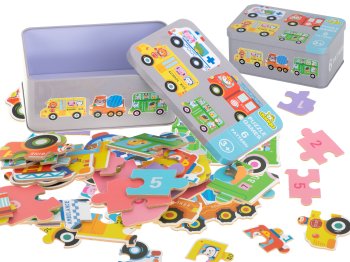 Kids Educational Puzzle, Cars, 30 pcs.