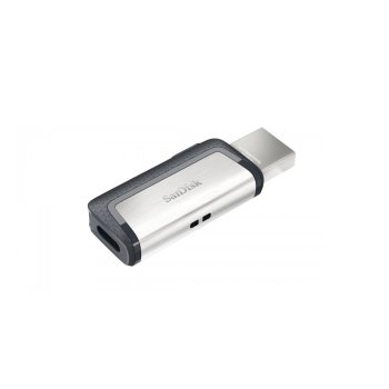 SanDisk 128GB Ultra Dual Drive USB-C Flash Drive 150MB/s, Silver