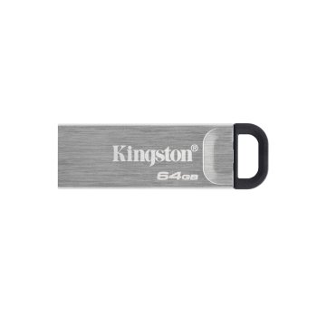 Kingston DataTraveler Kyson 64GB USB 3.2 Flash Drive, Silver