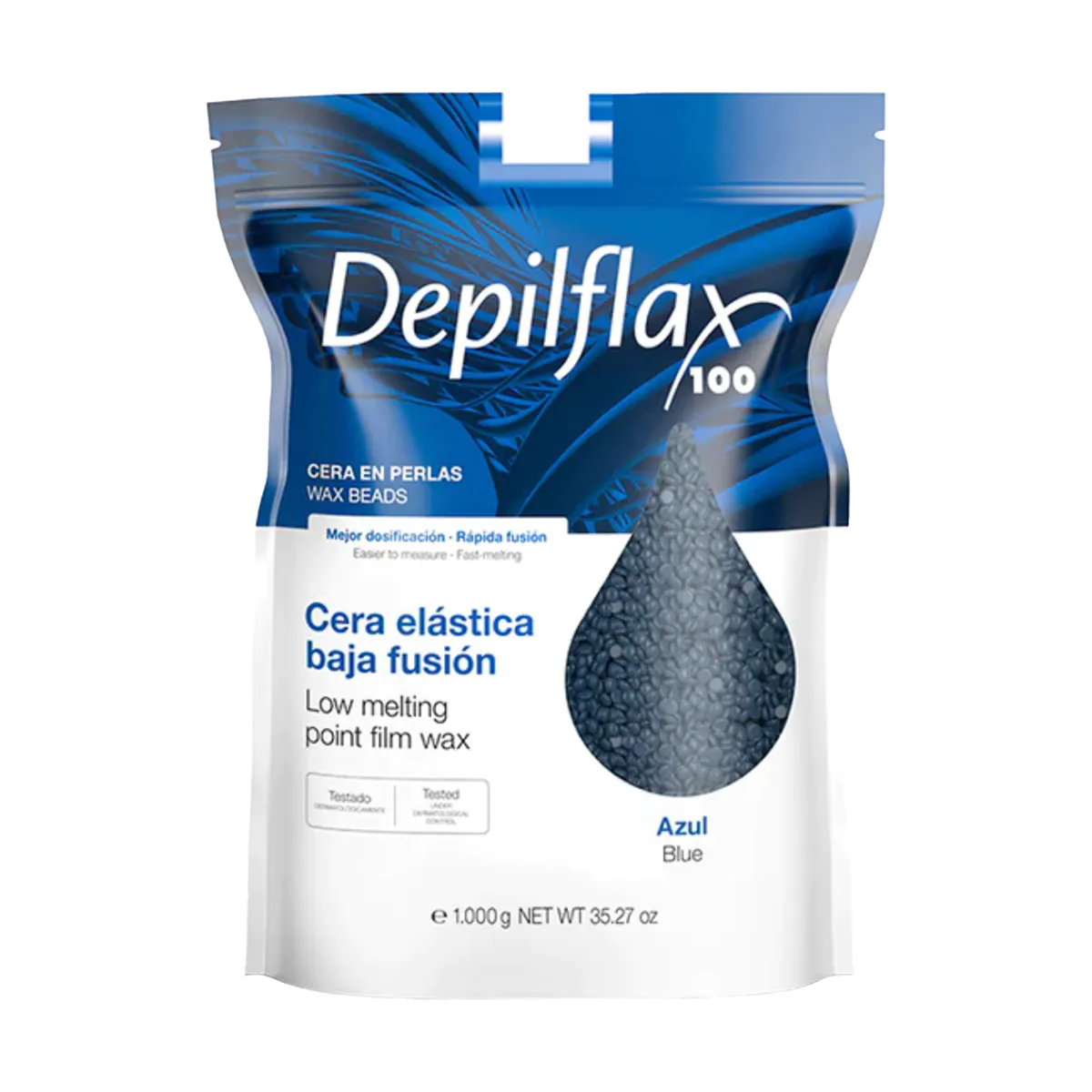 Depilflax depilatory wax in granules NATURAL (1kg), calming