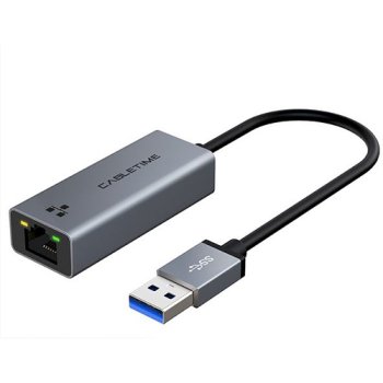 Adapter Usb3.0 A-Rj45, 1000Mbps, 0.15M