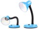 Adjustable School Desk Lamp with Flexible Arm, Blue
