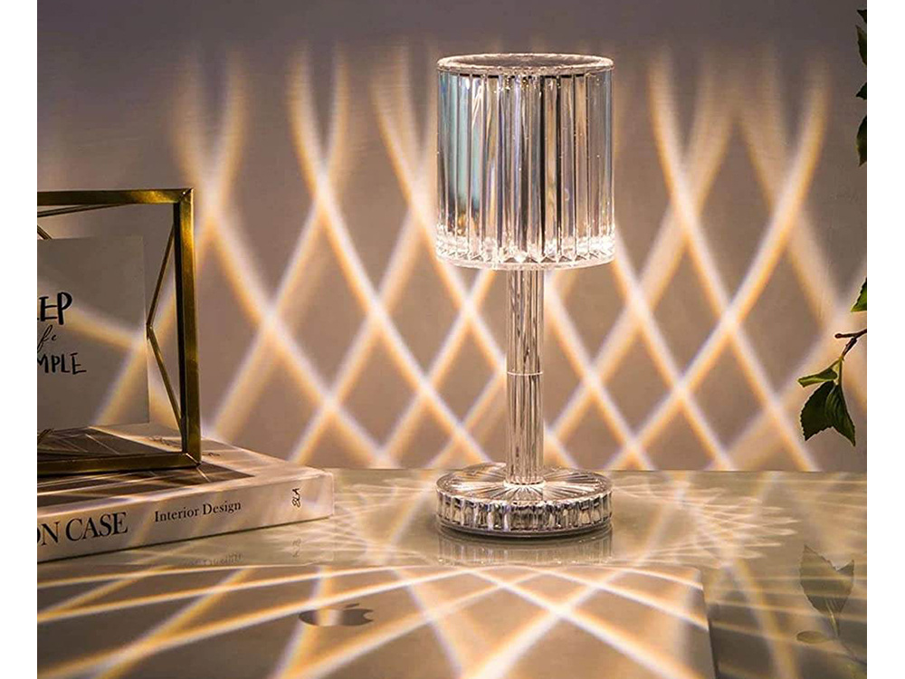 LED RGB Crystal Table Night Lamp with USB and Remote Control (2)