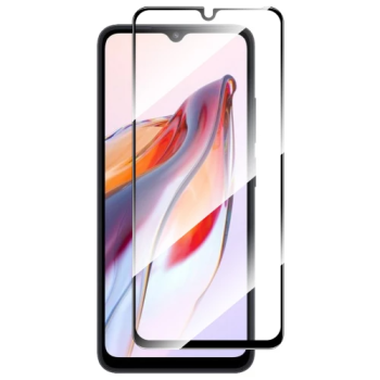 5D Xiaomi Redmi 12C / Redmi 11A / Poco C55, Tempered Full Cover Glass Screen Protector