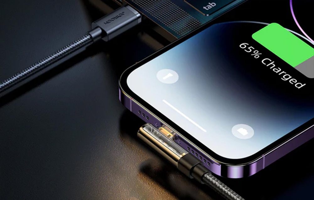 Angled USB-C to Lightning Cable Joyroom S-CL020A6 20W 1.2m (1)