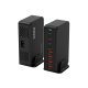 USB Charging Station Wozinsky 240W GaN QC3 Black