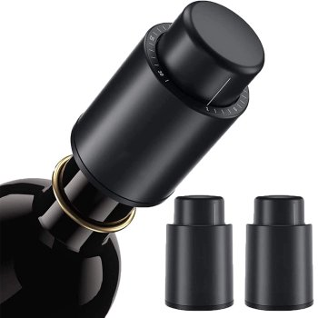 2 Pack Vacuum Wine Bottle Stopper