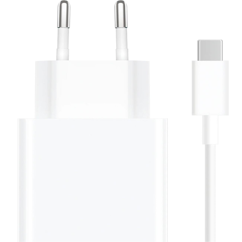 Xiaomi MDY-16-EF 1xUSB-A 33W Wall Charger with 3A USB-C Cable - White (1)
