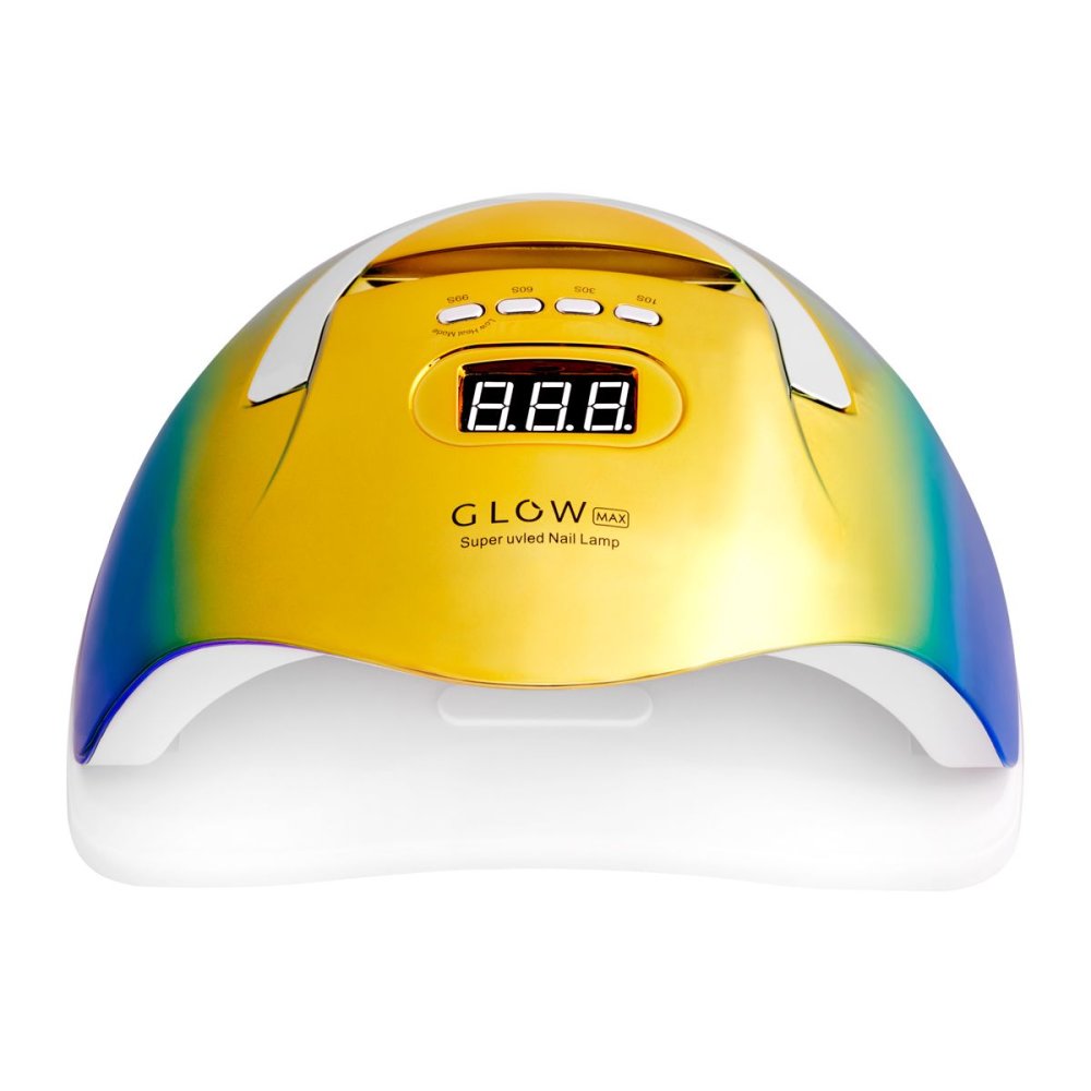 Glow UV/LED Manicure & Pedicure Lamp F2 ZN 220 W, Gold–Blue (57 LED, Dual LED, Low Heat Mode, with Timer) (5)
