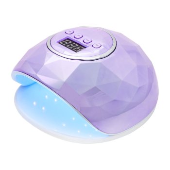 SHINY UV/LED Manicure & Pedicure Lamp 86 W, Purple Pearl (39 LED, Dual LED, with Timer)
