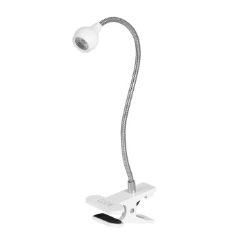 Glow Snake UV Manicure Desk Lamp 3 W, White (395 nm, with Flexible Holder)
