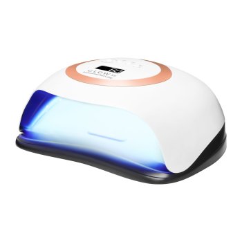 Glow UV/LED Manicure & Pedicure Lamp V1 168 W, Gold (42 LED, Dual LED, Low Heat Mode)