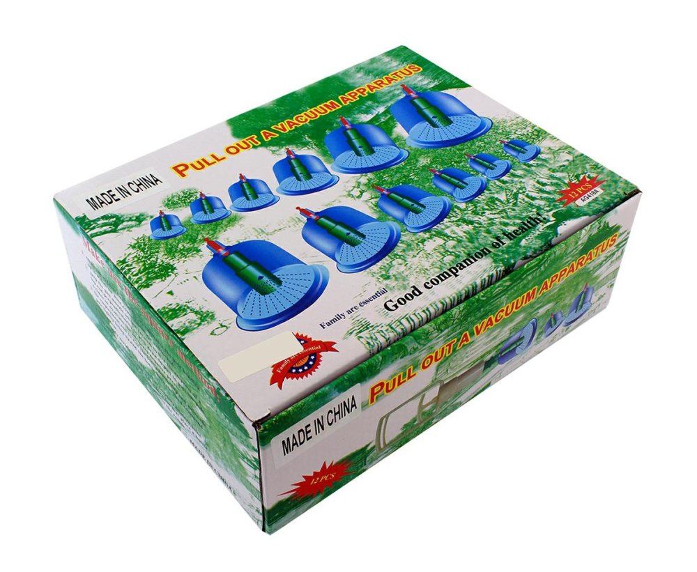 Acupuncture Vacuum Massage Bubbles Jars Cans, 12 pcs (5)