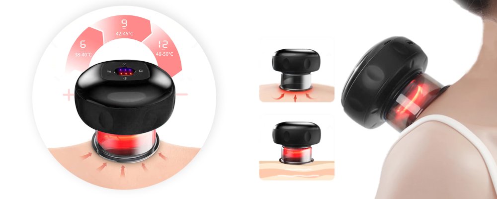 Humanas BB01 Acupuncture Massage Bubbles Electronic Jars Chinese Cupping Device (0)