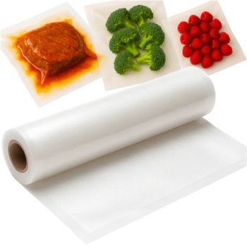 Embossed Vacuum Sealer Film Roll Ruhhy 26077, 28 x 600 cm
