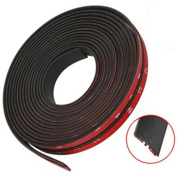 Gasket with wedge for car windows