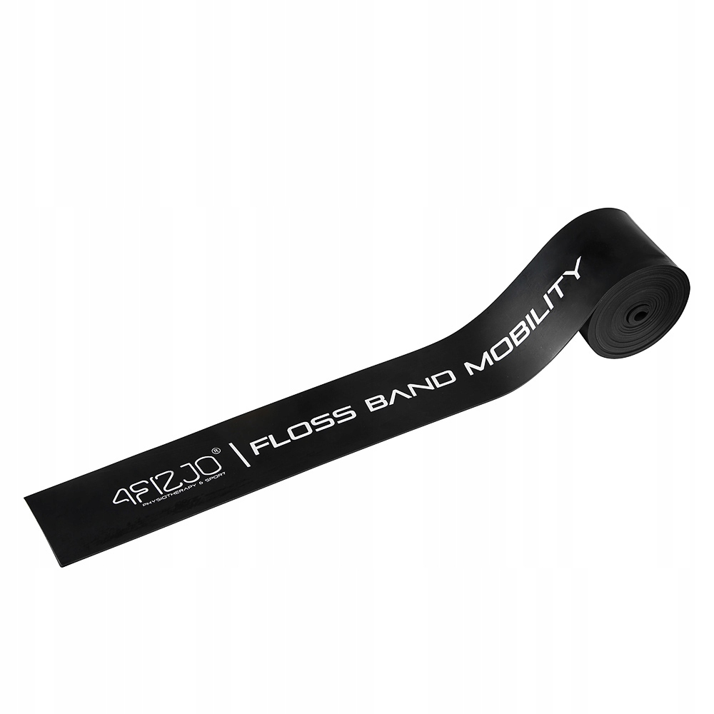 4FIZJO FLOSS BAND for Muscle Compression and Recovery, Thickness 1.5mm, Black (0)