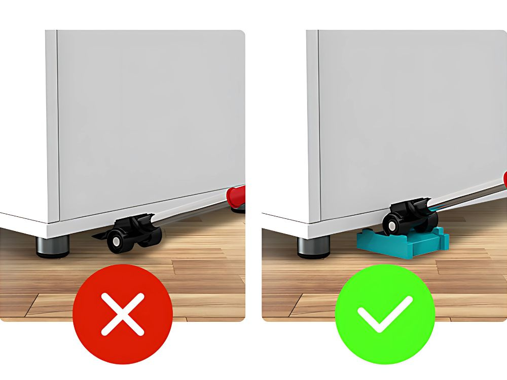 Heavy Duty Furniture Lifter and Mover Tool Set with 4 Rollers 150 kg (3)