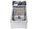 Electric Deep Fryer 6L 2500W, Commercial Grade Stainless Steel Fryer for Home Use