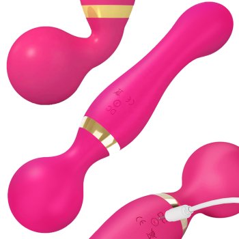 Handheld Electric Body Massager for Deep Tissue Muscle Relief, pink