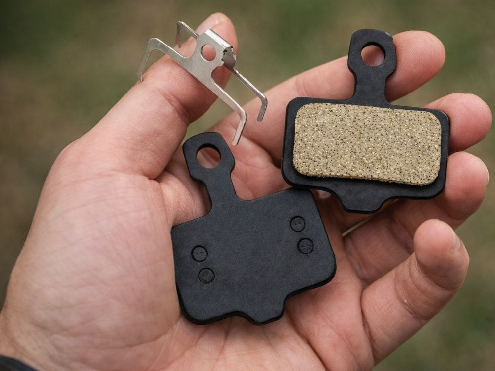 Bicycle Disc Brake Pads Set, Black (2)