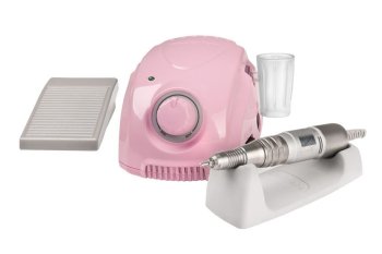 Manicure & Pedicure Nail Milling Machine Saeyang Marathon 3 Champion Pink + H200 45 W, With Foot Pedal