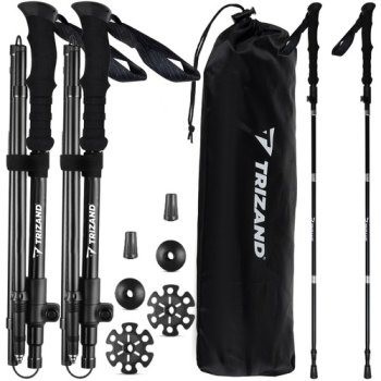Trekking Poles + Accessories 2 Pcs Trizand 24396