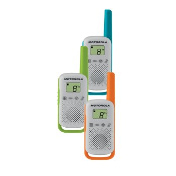 Motorola Talkabout Walkie Talkie T42 Triple-Pack