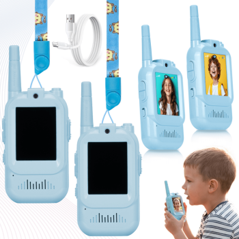Kids Video Walkie-Talkie Redleaf WT2 300m Blue