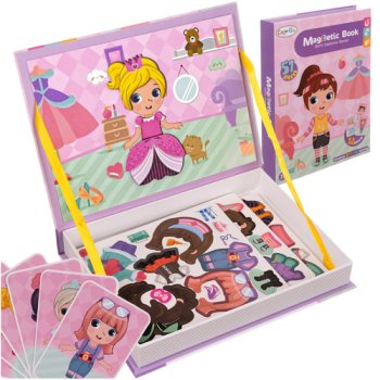 Magnetic Dress-Up Fashion Puzzle for Girls 26654
