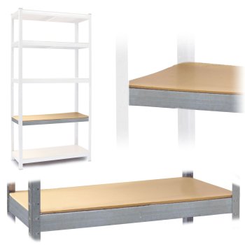Additional Shelf for Humberg Metal Shelving Rack 90 x 40 cm