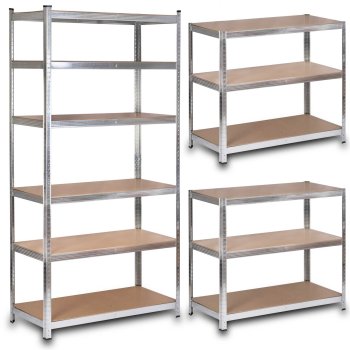 Heavy Duty Metal Storage Shelving 222 x 110 x 50 cm Humberg HR-815