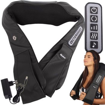 Neck Massager Back Body Massage Belt Shiatsu Relaxation Cushion