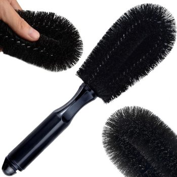 Car Wheel Rim Cleaning Brush for Dirt and Brake Dust Removal