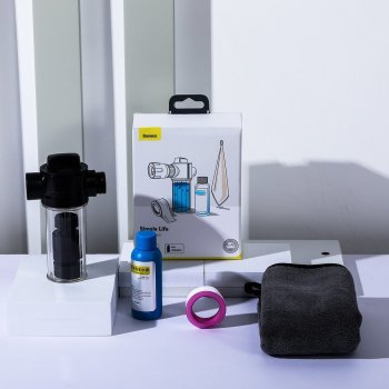 Baseus Simple Life Car Wash Suit Set Foam Shampoo Tape Towel