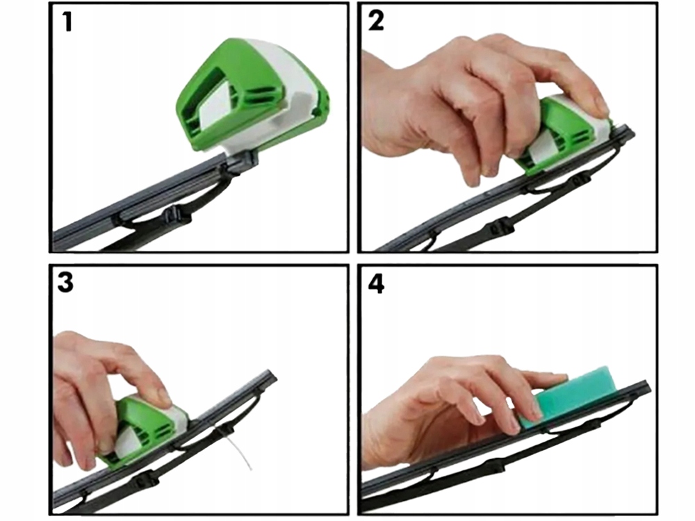 Rain Wing Car Wiper Sharpener Knife Regenerator Cleaner Sponge (3)