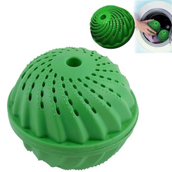 Clean Ballz Universal Powder-Free Laundry Ball, up to 1500 uses, Green