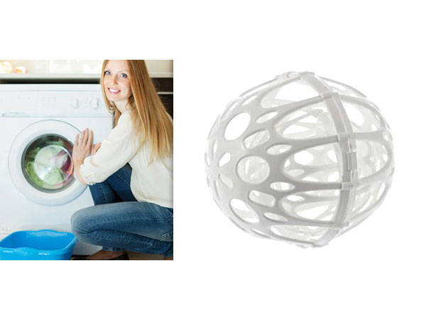 Bra Washing Ball for Washing Machine (Sizes A–D), White (2)