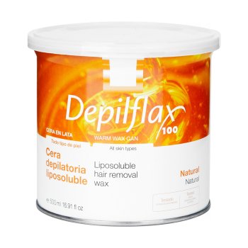 Depilatory Wax Can DEPILFLAX 100 500ml, natural